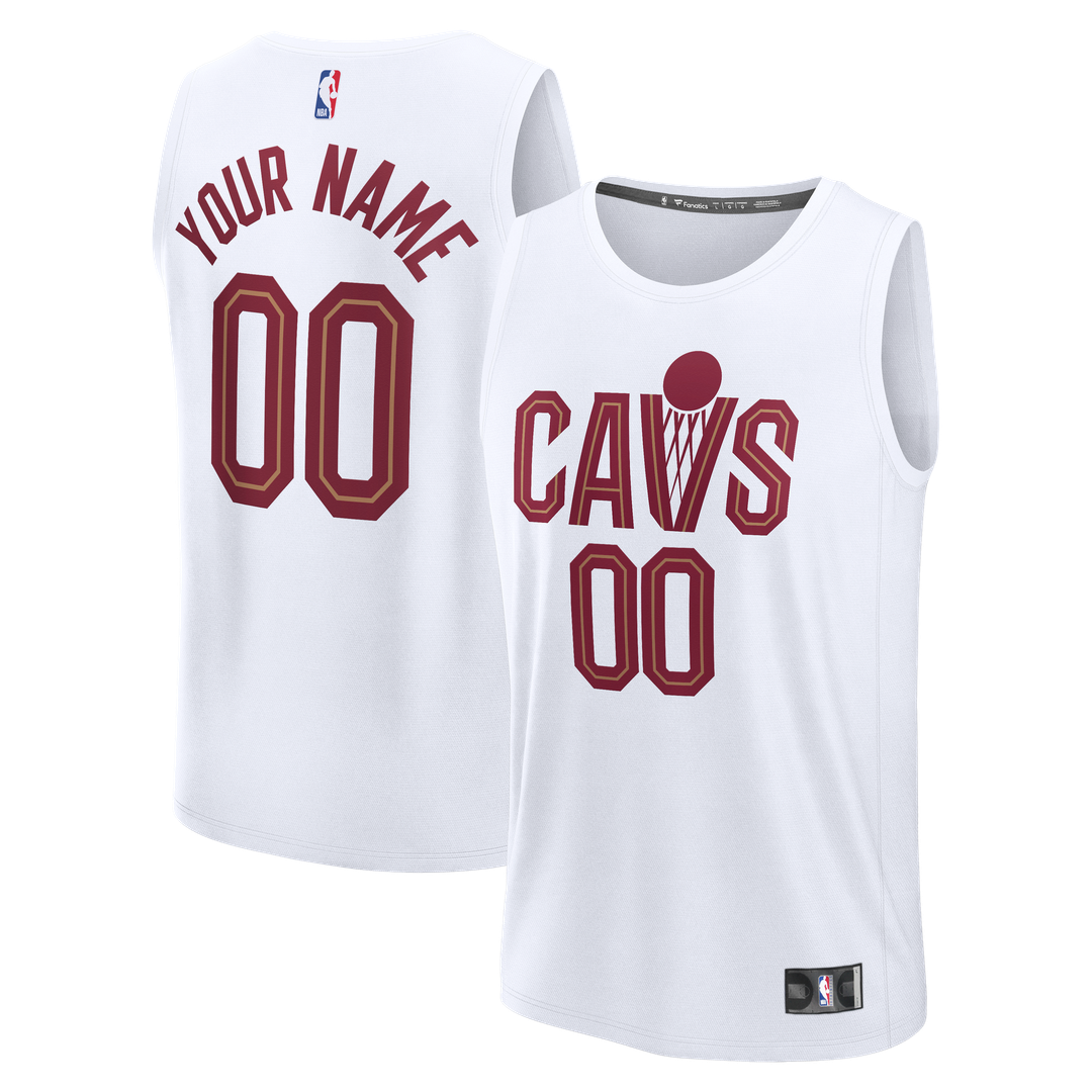 Cleveland Cavaliers Fanatics Youth Fast Break Custom Jersey - Icon Edition - Red