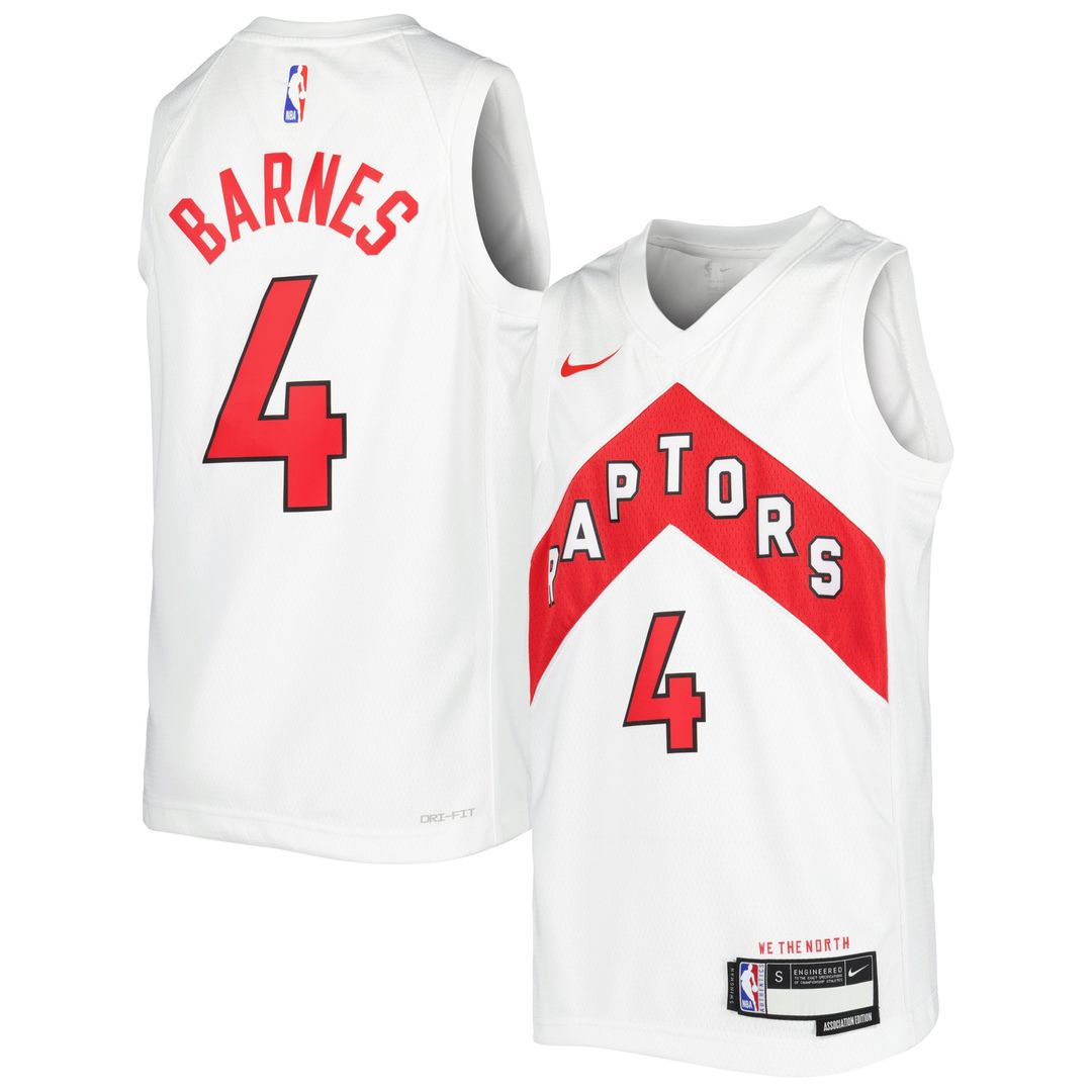 Scottie Barnes Toronto Raptors Nike Youth Swingman Jersey - Icon Edition - Red