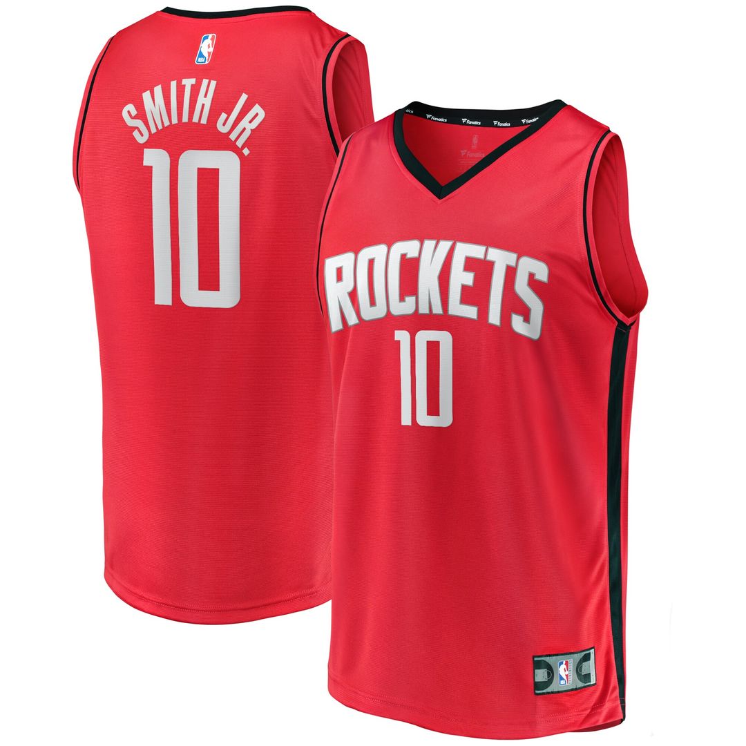 Jabari Smith Jr. Houston Rockets Fanatics Youth Fast Break Player Replica Jersey - Icon Edition - Red