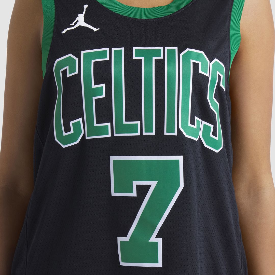 Jaylen Brown Boston Celtics Jordan Brand Unisex Swingman Jersey - Statement Edition - Black