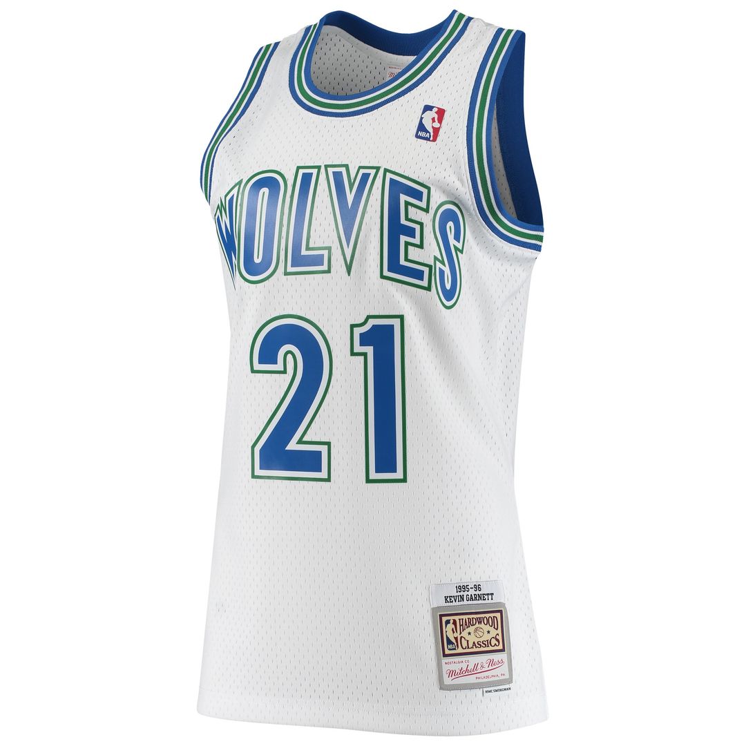 Kevin Garnett Minnesota Timberwolves Mitchell & Ness Hardwood Classics Swingman Jersey - Black