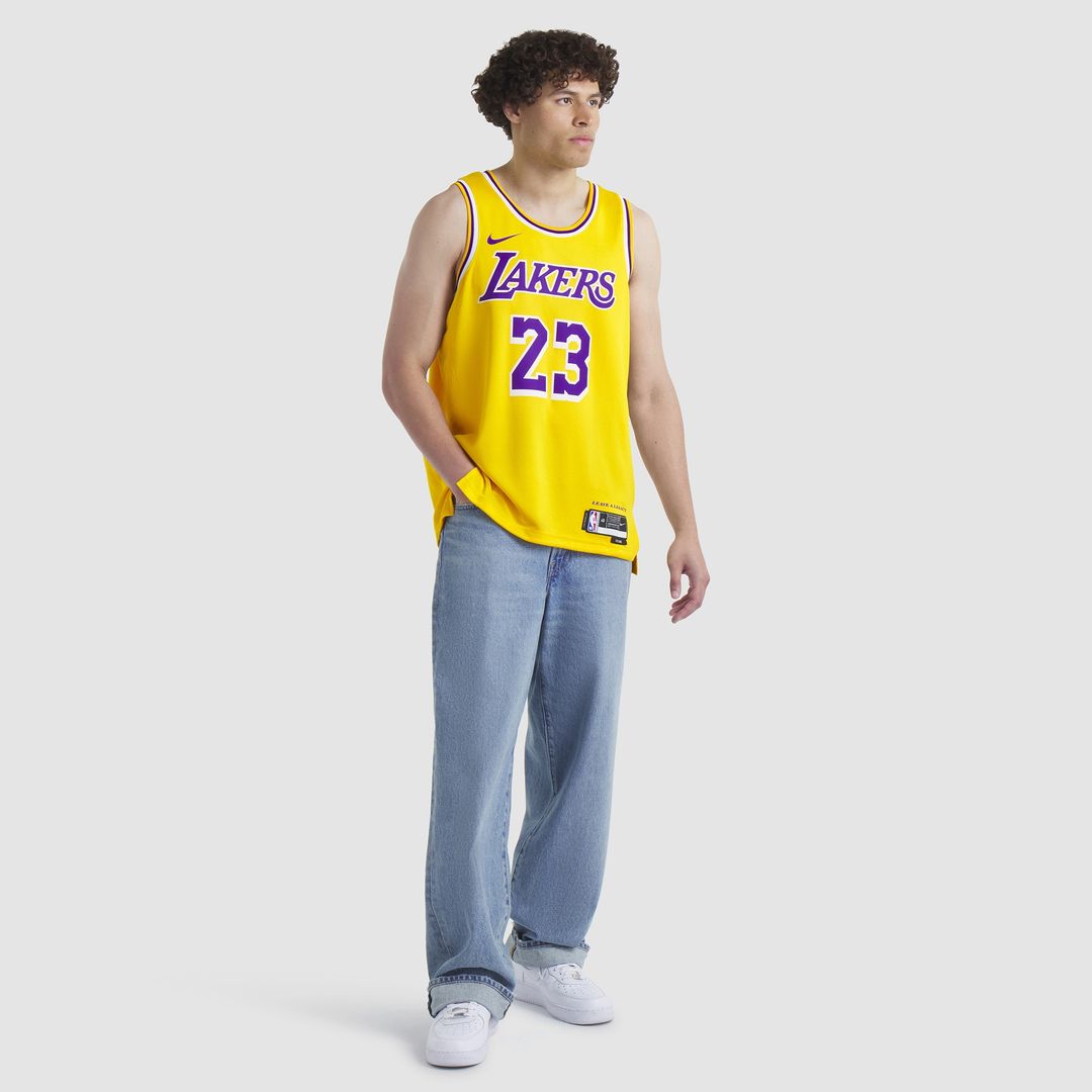 LeBron James Los Angeles Lakers Nike Unisex Swingman Jersey - Icon Edition - Gold