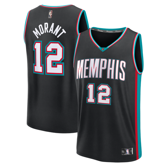 Ja Morant Memphis Grizzlies Fanatics Fast Break Jersey - Classic Edition - Black
