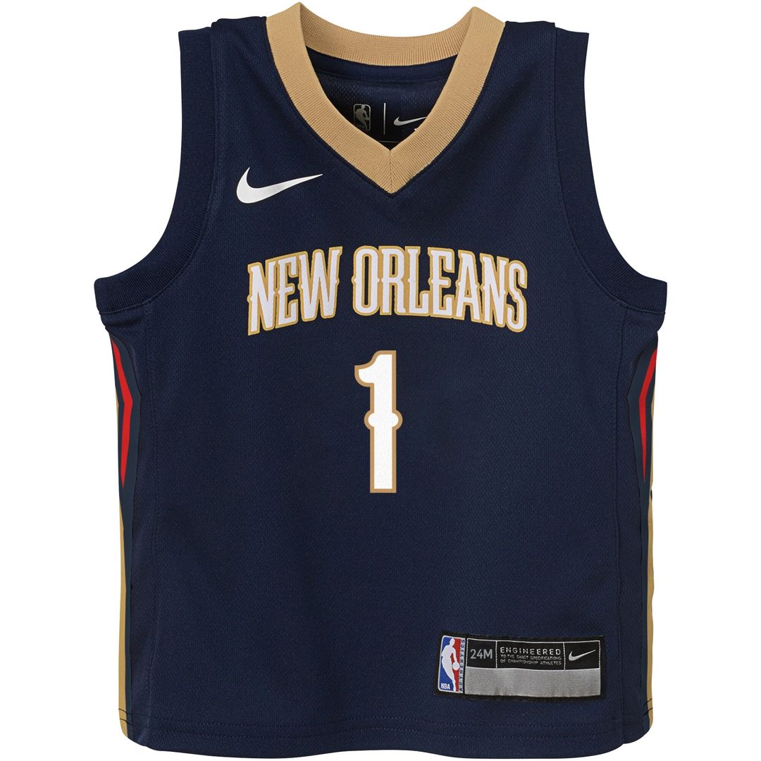 Zion Williamson New Orleans Pelicans Nike Infant Player Swingman Jersey - Icon Edition - Navy