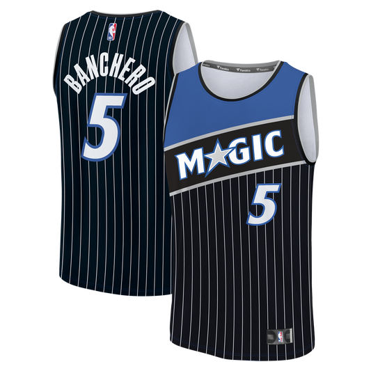 Paolo Banchero Orlando Magic Fanatics Youth Fast Break Jersey - Statement Edition - Black