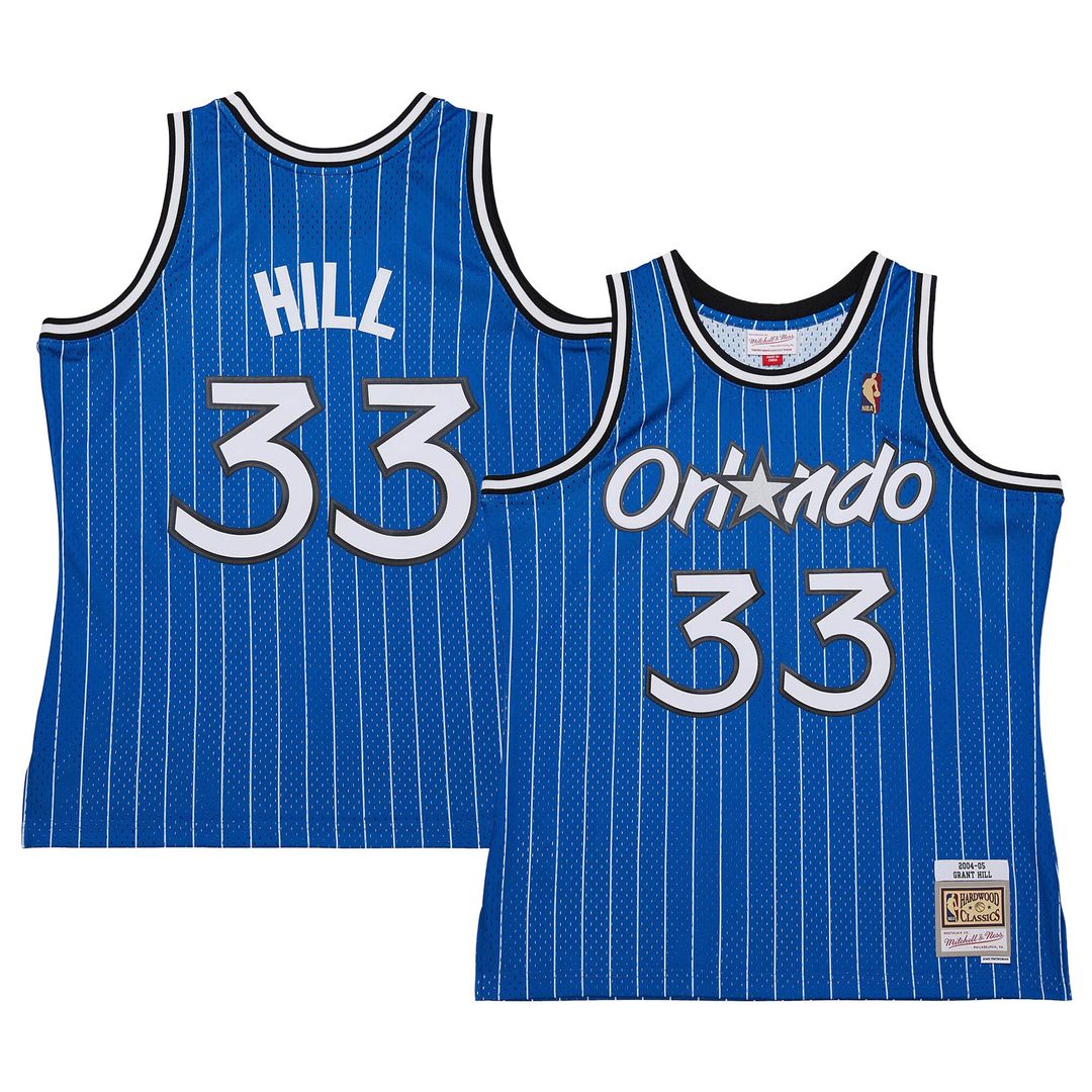 Grant Hill Orlando Magic Mitchell & Ness 2004/05 Hardwood Classics Swingman Jersey - Blue