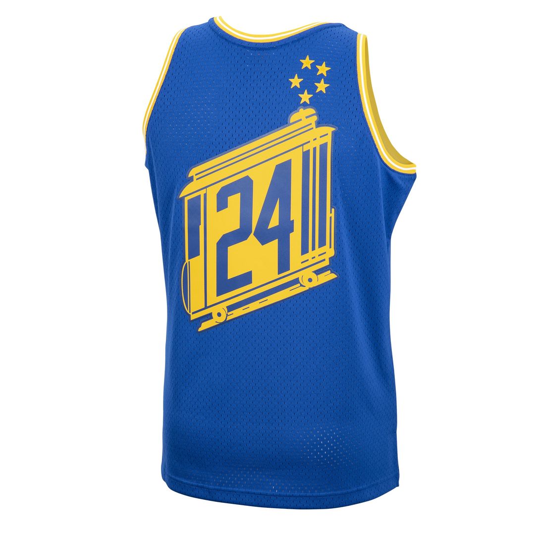 Rick Barry Golden State Warriors Mitchell & Ness 1966/67 Hardwood Classics Swingman Jersey - Royal