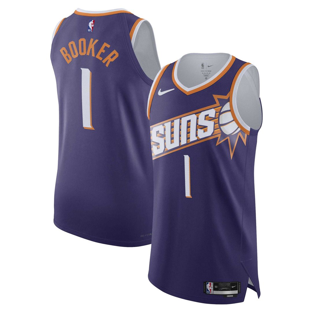 Devin Booker Phoenix Suns Nike Authentic Jersey - Association Edition - White