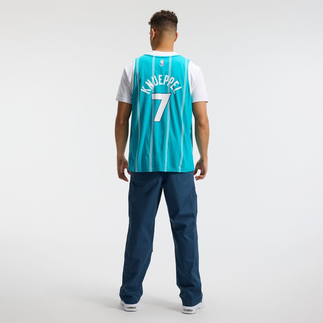 Kon Knueppel Charlotte Hornets Fanatics 2025 NBA Draft First Round Pick Fast Break Replica Jersey - Icon Edition - Teal
