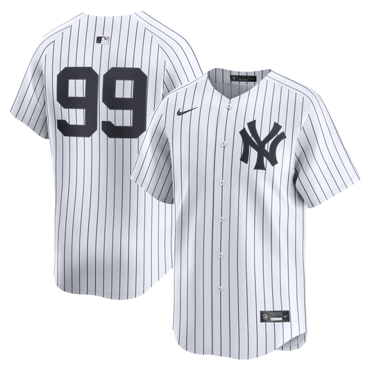 Men's New York Yankees Aaron Judge Nike White Home Limited Player Jersey