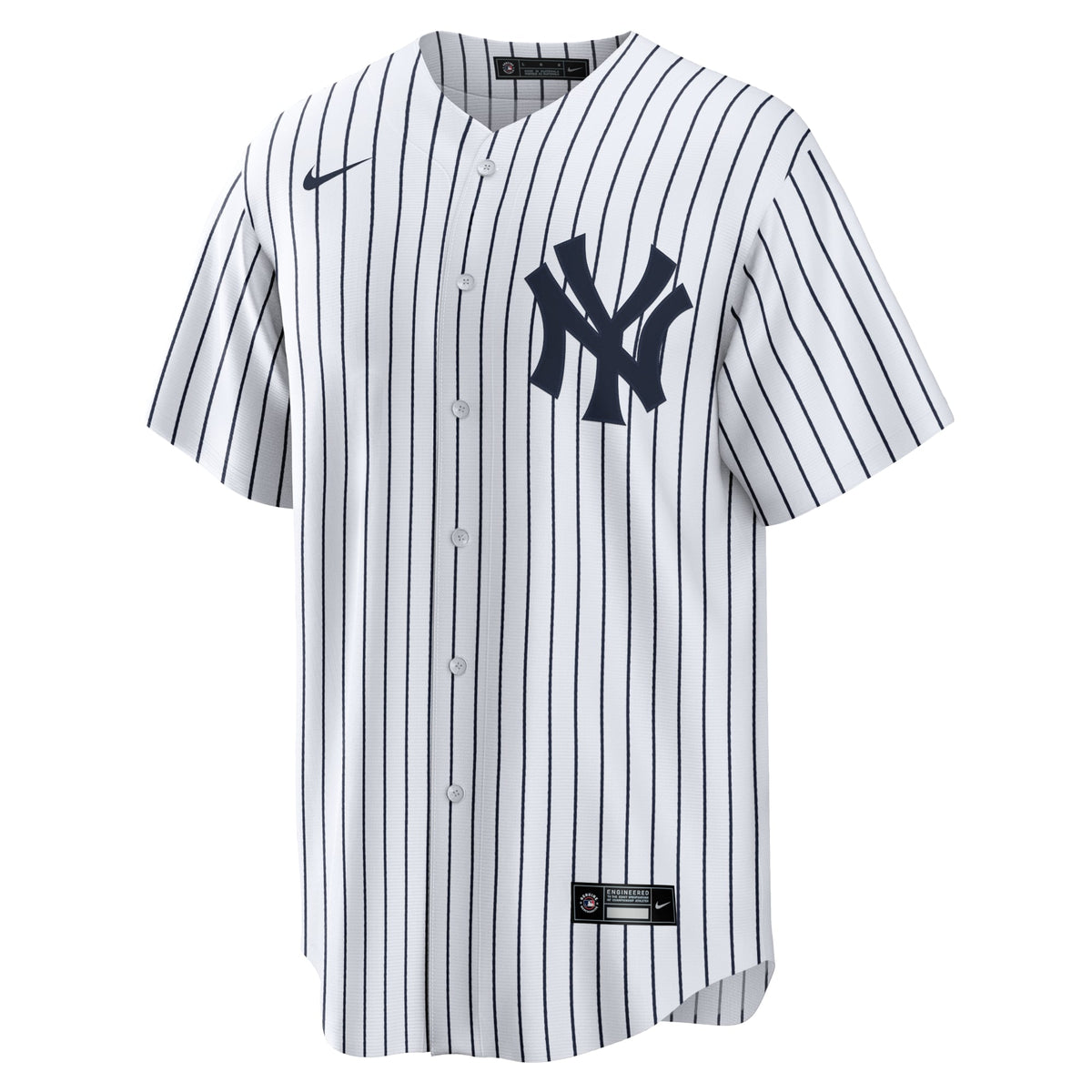 Men's New York Yankees Aaron Judge Nike White Home Replica Player Name Jersey - 3