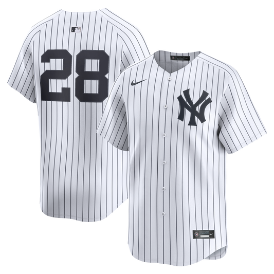 Men's New York Yankees Austin Wells Nike White Home Limited Player Jersey