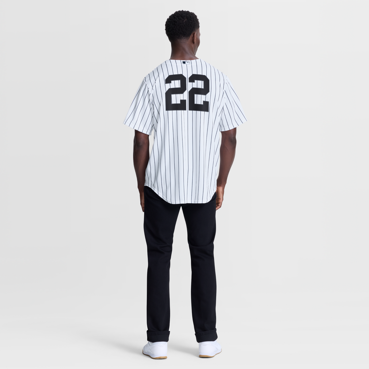 Men's New York Yankees Ben Rice Nike White Home Replica Jersey - 6