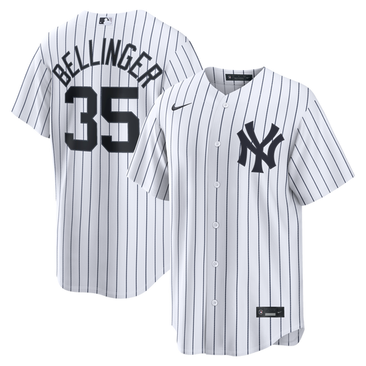 Men's New York Yankees Cody Bellinger Nike White Home Replica Jersey
