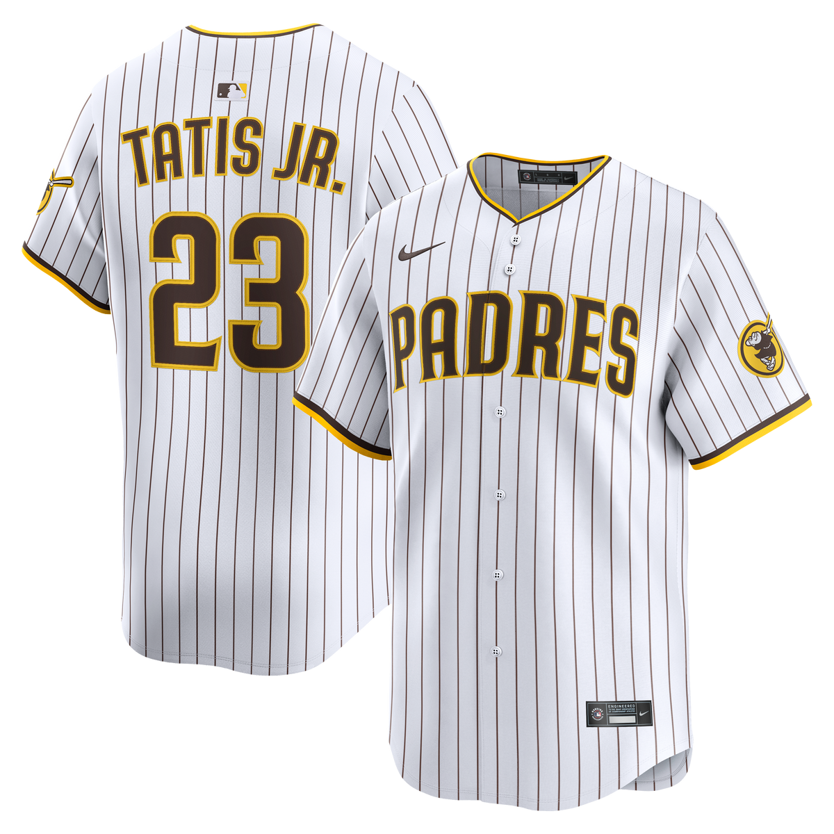 Men's San Diego Padres Fernando Tatis Jr. Nike White Home Limited Player Jersey