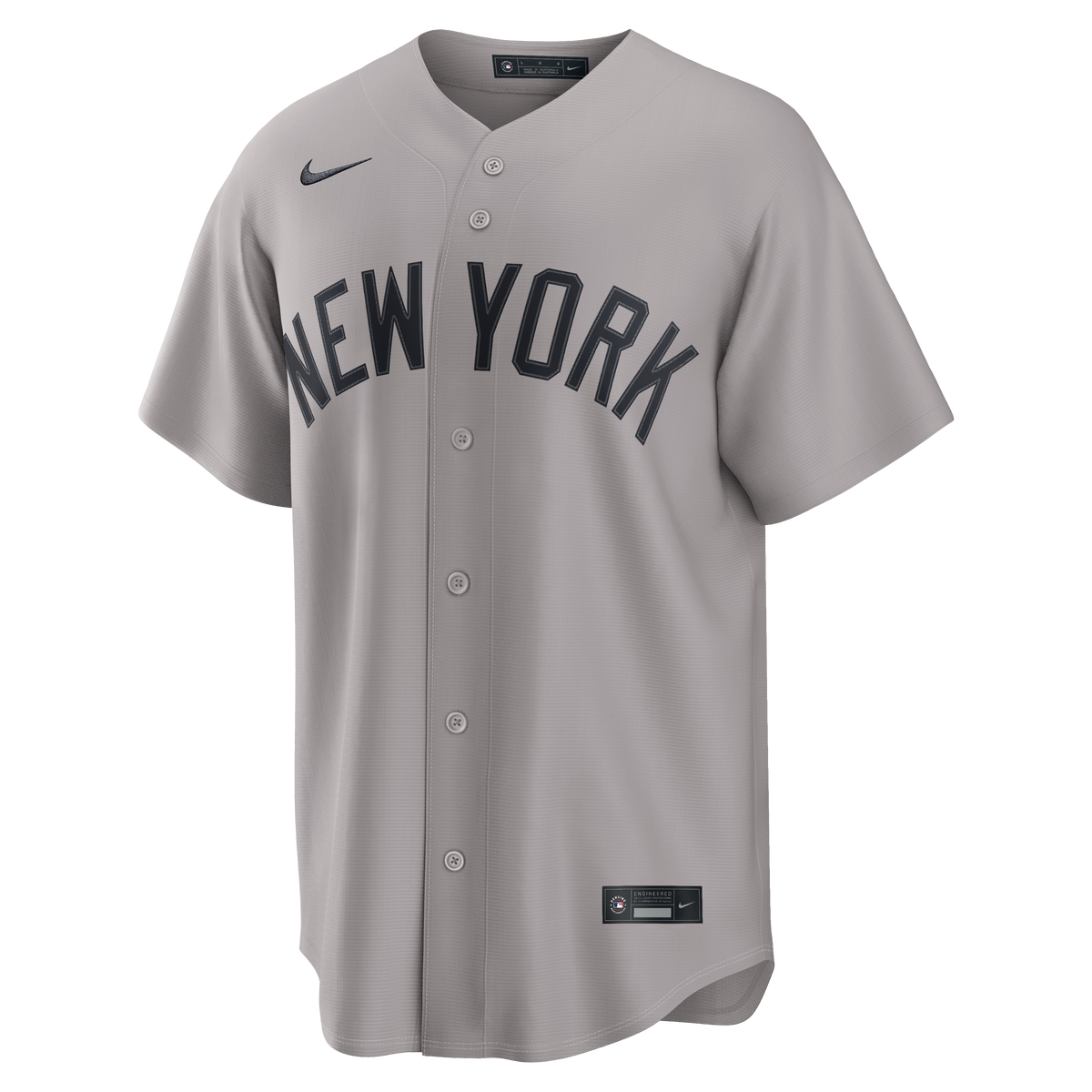 Men's New York Yankees Giancarlo Stanton Nike Gray Road Replica Jersey - 3