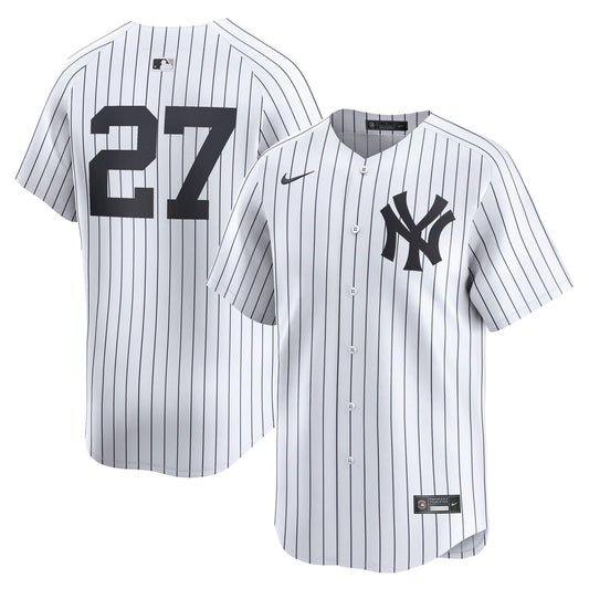 Men's New York Yankees Giancarlo Stanton Nike White Home Limited Player Jersey