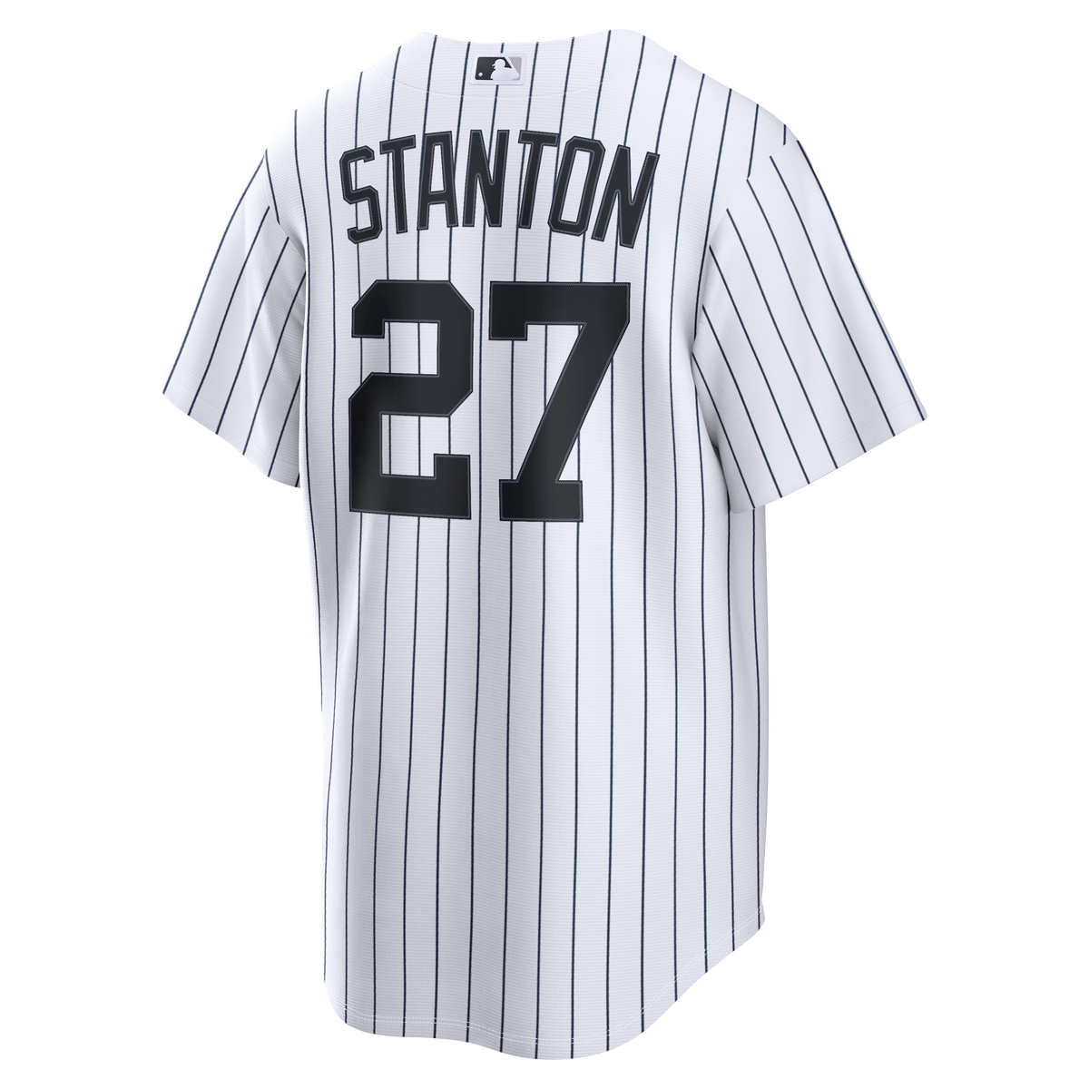 Men's New York Yankees Giancarlo Stanton Nike White Home Replica Jersey - 4
