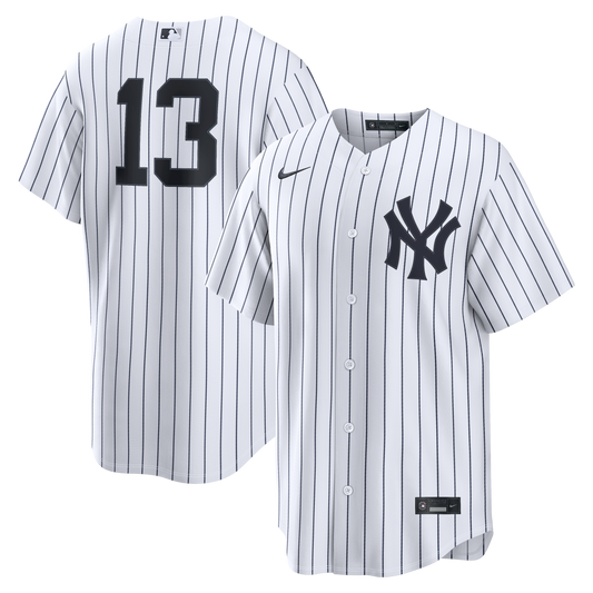 Men's New York Yankees Jazz Chisholm Jr. Nike White Home Replica Jersey