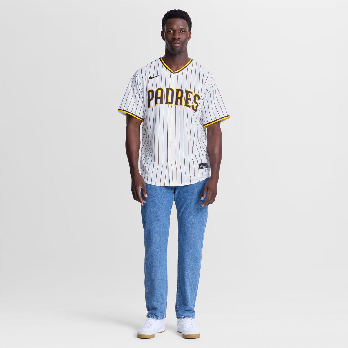 Men's San Diego Padres Manny Machado Nike White Home Replica Player Jersey - 3