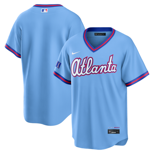 Men's Atlanta Braves Nike Powder Blue 2026 City Connect Stadium Jersey