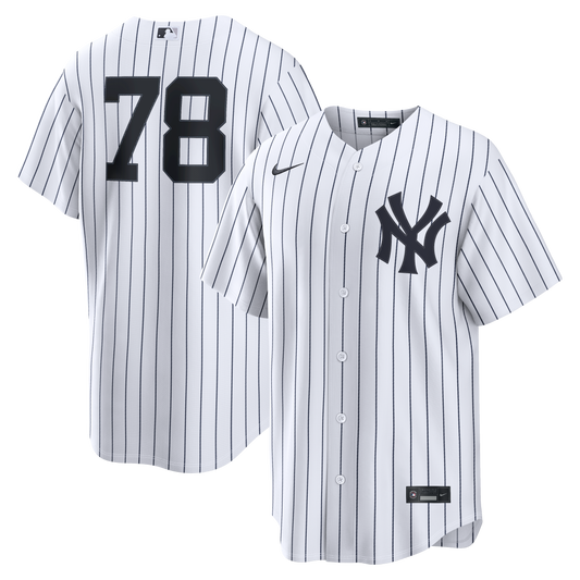 Men's New York Yankees Spencer Jones Nike White Home Replica Jersey