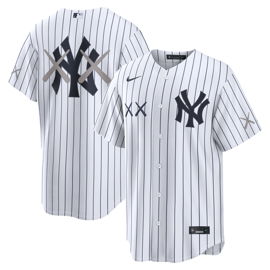 Men's New York Yankees Nike x KAWS White Stadium Jersey