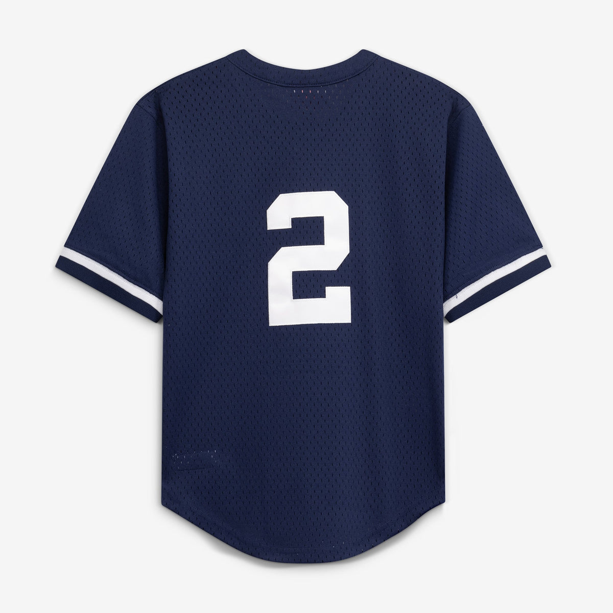 Toddler New York Yankees Derek Jeter Mitchell & Ness Navy Cooperstown Collection Mesh Batting Practice Jersey - 4