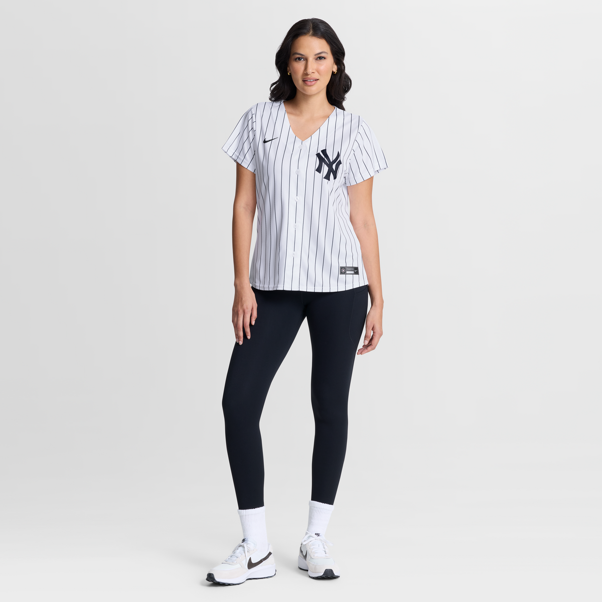 Women's New York Yankees Ben Rice Nike White Home Replica Jersey - 3