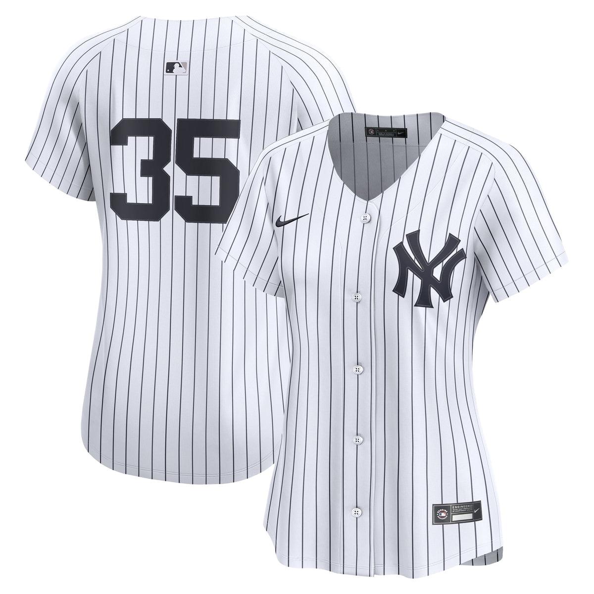 Women's New York Yankees Cody Bellinger Nike White Home Limited Player Jersey - 2