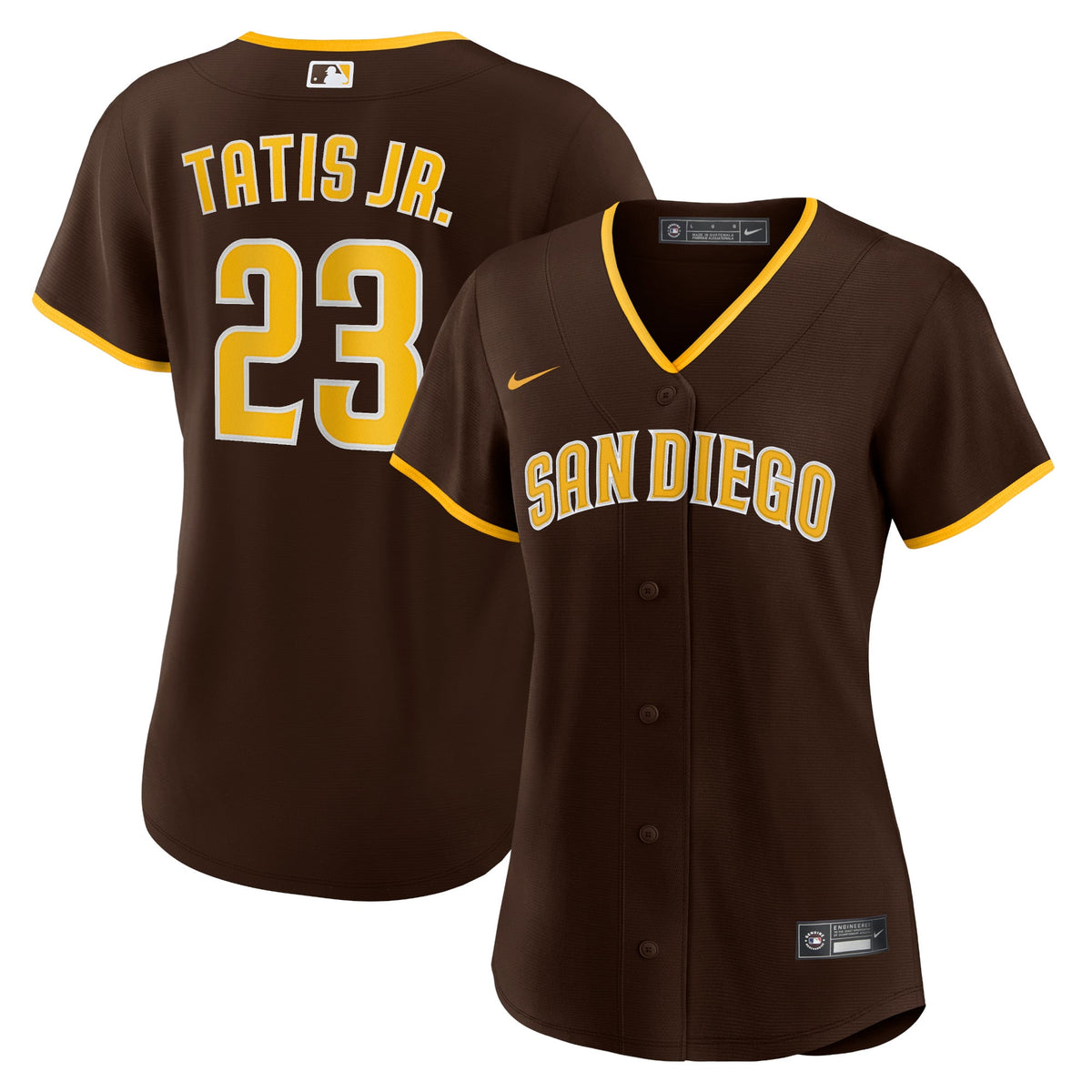 Women's San Diego Padres Fernando Tatís Jr. Nike Brown Road Replica Player Jersey