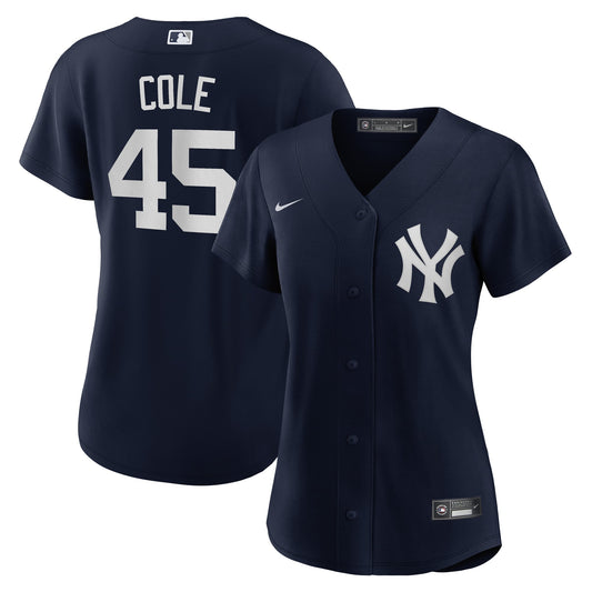Women's New York Yankees Gerrit Cole Nike Navy Alternate Replica Player Jersey