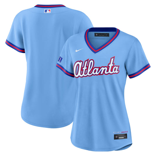 Women's Atlanta Braves Nike Powder Blue 2026 City Connect Stadium Jersey