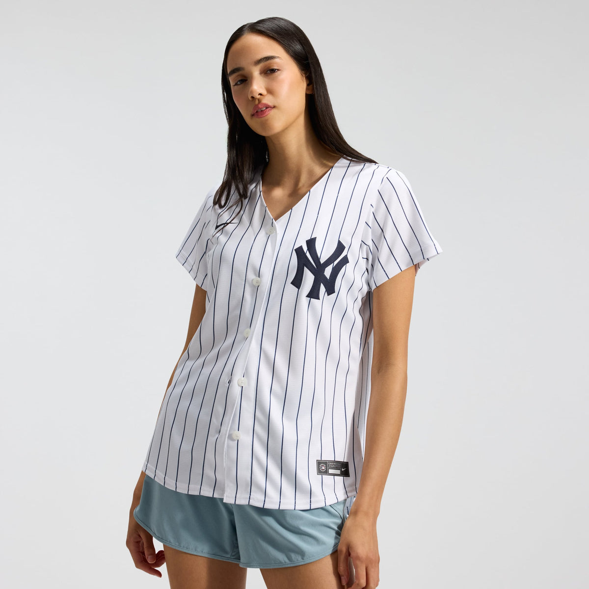 Women's New York Yankees Nike White Home Replica Team Jersey - 2