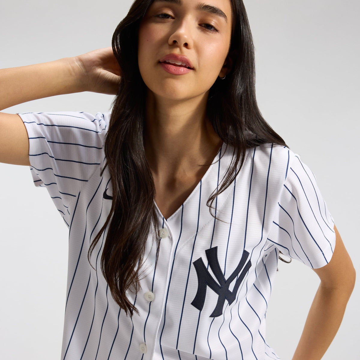 Women's New York Yankees Nike White Home Replica Team Jersey - 10