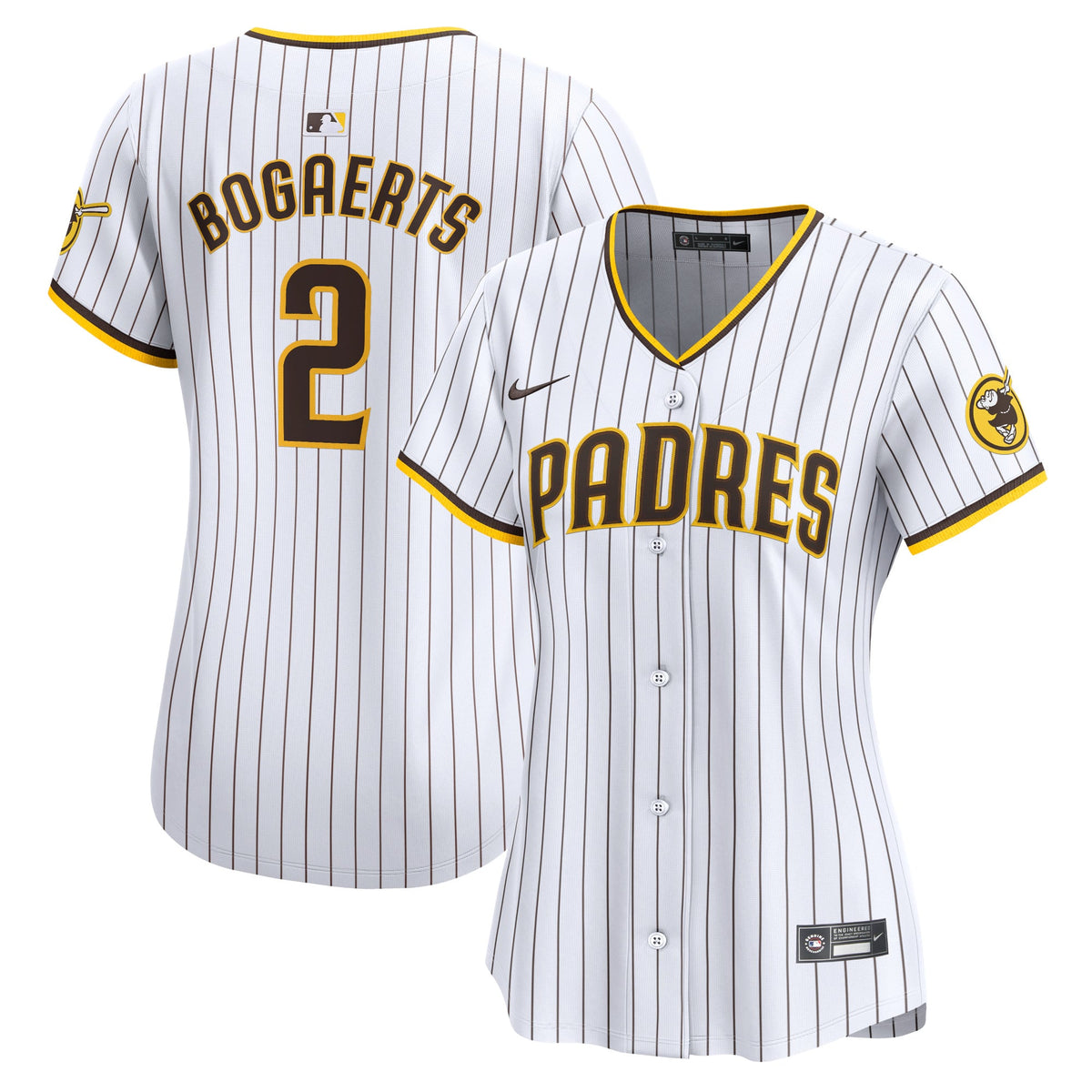 Women's San Diego Padres Xander Bogaerts Nike White Home Limited Player Jersey - 2