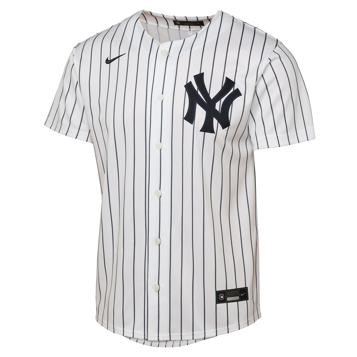 Youth New York Yankees Derek Jeter Nike White Home Replica Jersey - 3