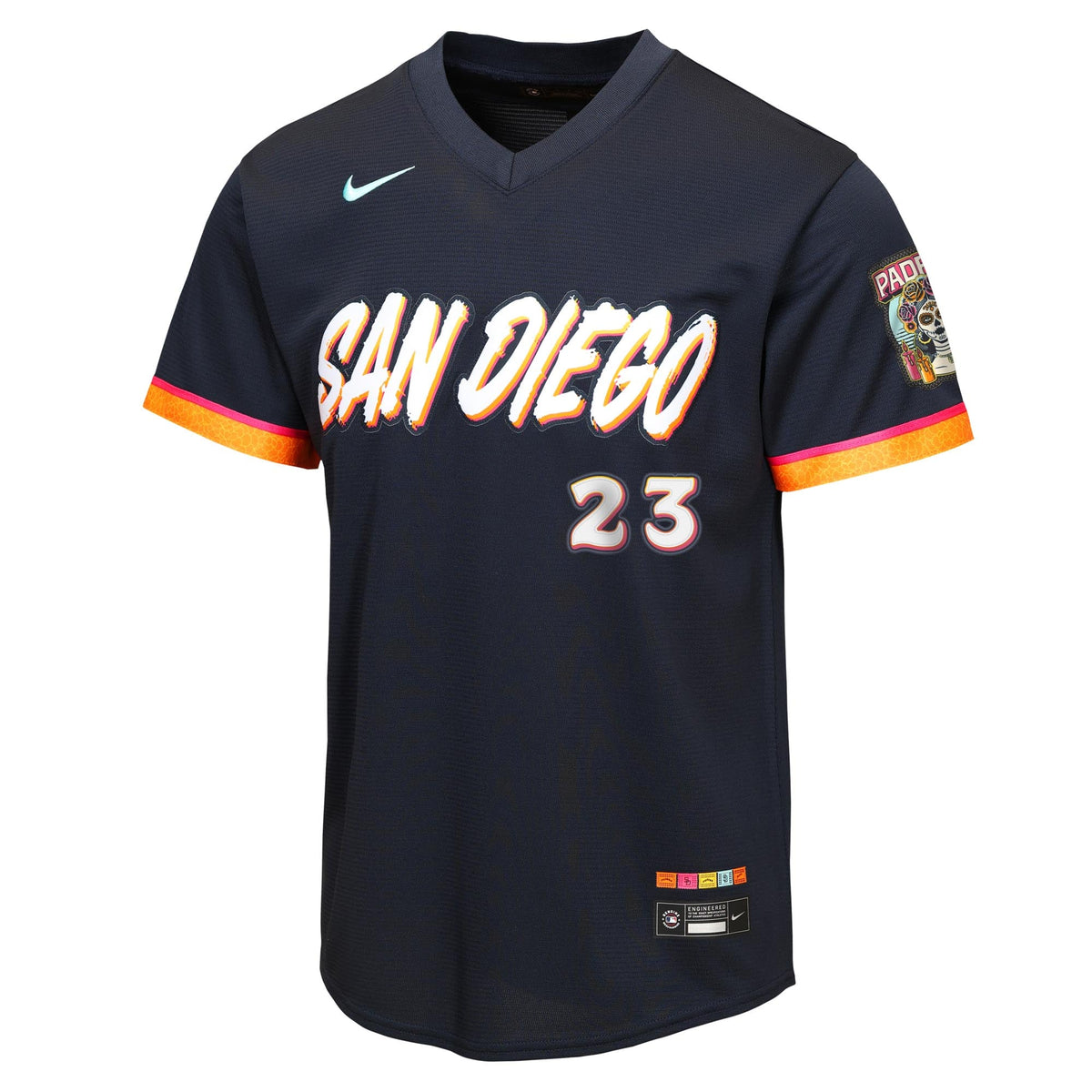 Youth San Diego Padres Fernando Tatis Jr. Nike Obsidian 2026 City Connect Stadium Jersey - 3