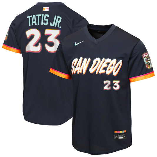 Youth San Diego Padres Fernando Tatis Jr. Nike Obsidian 2026 City Connect Stadium Jersey