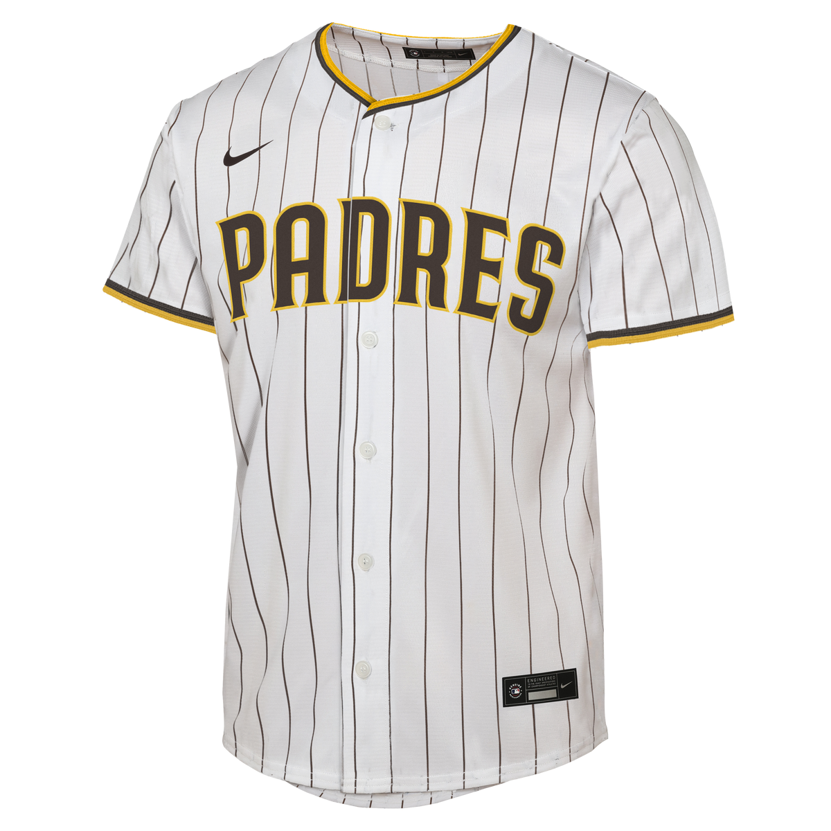 Youth San Diego Padres Jackson Merrill Nike White Home Replica Jersey - 3